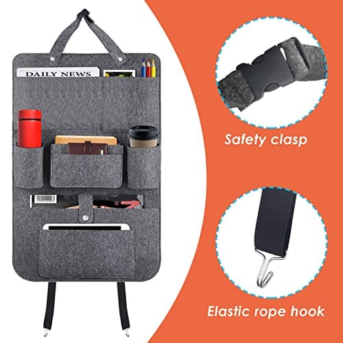 Seat Organiser, Backrest Protector for Car, Car Seat Organiser for Kids — view 4