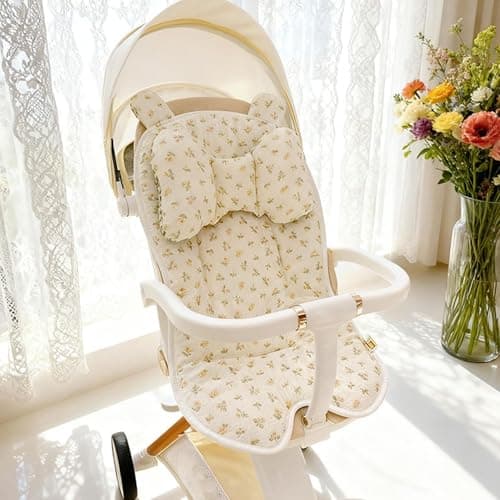 Stroller Seat Pad - Five Point Harness Slot, Breathable — view 6