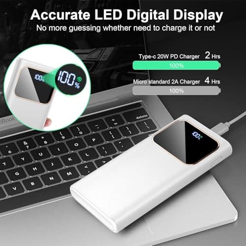Power Bank 10000mAh, 22.5W Portable Charger for iPhone&Android — view 6