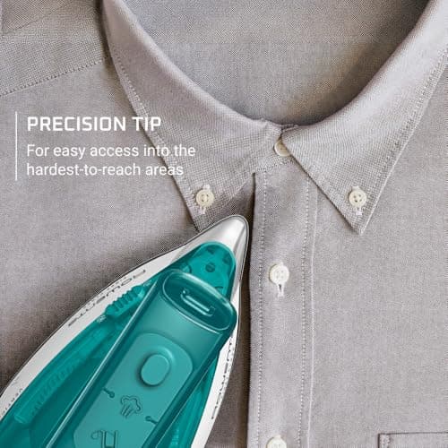 Rowenta Travel Steam Iron, Compact Foldable Design, Dual Voltage (120V-240V), 65ml Water Tank, Lightweight Portable Iron for Travel, Fast Heating, Steam — view 4