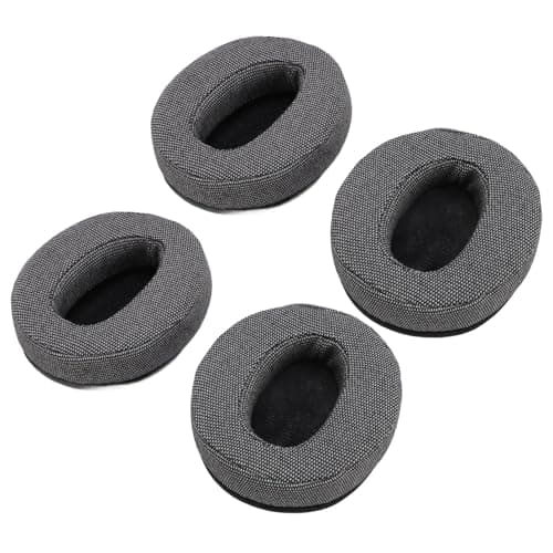 Aramox Headphone Ear Cushions Memory Foam Headphone Earpads 4pcs Cotton Linen Fabric Better Seal Easy Installation for HD 4.50BT HD 4.50BTNC Home Office Travel Users — view 2