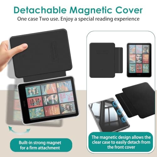 FINTIE Detachable Case for Kindle Paperwhite 12th Gen 2024/Kindle Colorsoft — view 3