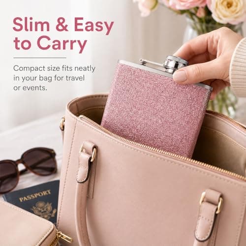 3 PCS Alcohol Flask for Barbecuing Camping Hiking Biking Parties — view 5