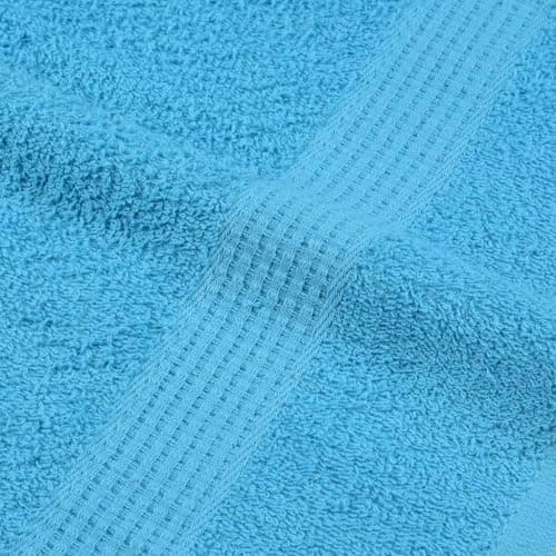 Eclith Frogn Set of 4 Turquoise Wash Cloths 30 x 30 cm 360 g/m² Made of 100% Cotton, Absorbent, Machine Washable, Versatile for Bathroom, Sauna, Fitness, Travel and Hotel Applications — view 6