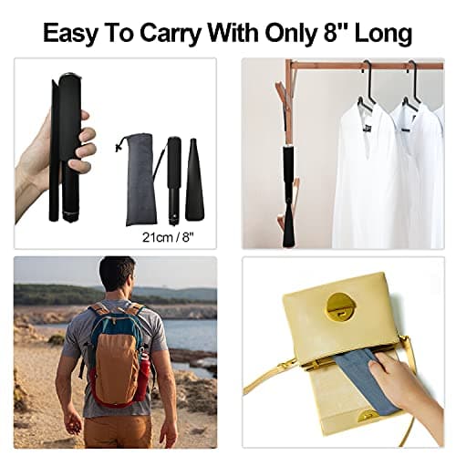 TriPro Shoe Horn Long Handled -38-95cm Telescopic Metal Shoe Horn Adjustable Length, Aluminum Alloy, Portable Long Handled Shoe Horn, Long Shoe Horns For Men Long Handled For Seniors Men Women Kids — view 3