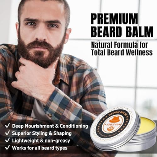 XIKEZAN Beard Grooming Kit for Men Gifts-Soften,Soothe Beard Good Scent — view 6