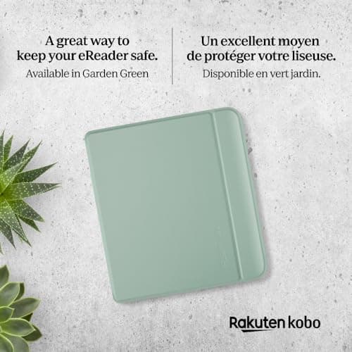 Kobo Libra Colour SleepCover Case, Garden Green Basic — view 5