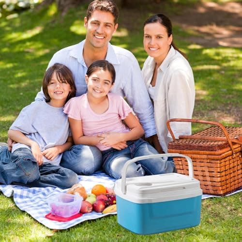 Camping Cool Boxes, Portable Car Cool Box, Ice Box, Lunch Box, Food — view 4