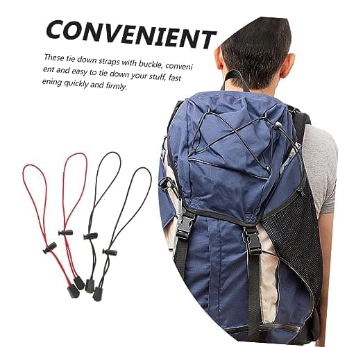 Adjustable Elastic Lashing Straps 4pcs for Travel Bag Back to School — view 5
