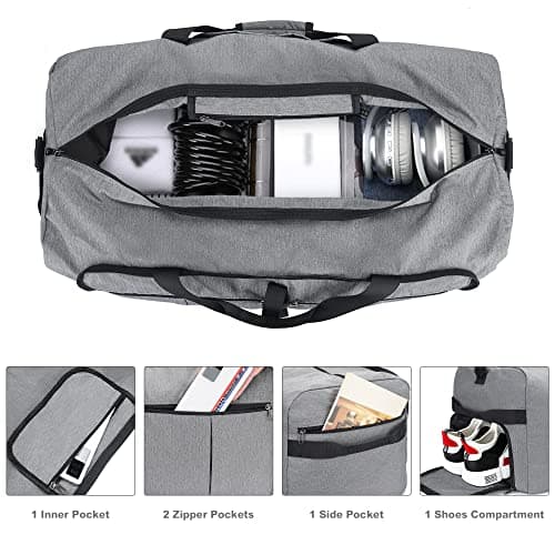 Urtala Travel Duffel Bag for Men & Women, with Shoe Compartment, 120L — view 6