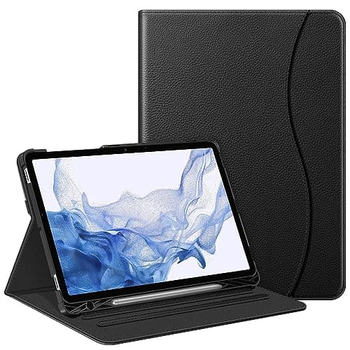 FINTIE Case for Samsung Galaxy Tab S7 11 Inch Tablet 2020 SM-870(Wi-Fi) SM-T875(4G) with Built-in S Pen Holder - Multi-Angle Viewing Folio Stand Cover with Pocket, Auto Wake/Sleep, Black