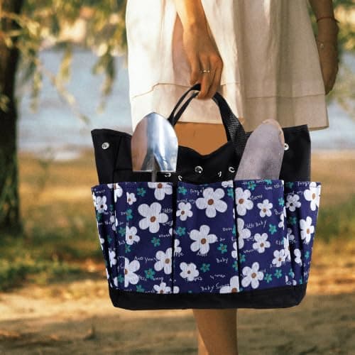 Oxford Fabric Garden Tool Pouch Multi Pocket Tool Bag Organizer — view 5