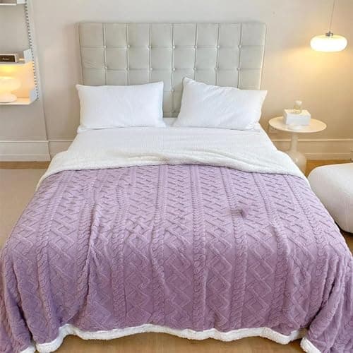 Soft Throw Blanket Fleece Throw Microfiber Blanket Winter Soft Thick Fuzzy — view 3