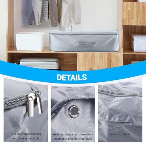 2 Pcs Large Compression Packing Cubes, Bedding Storage Bags — view 4