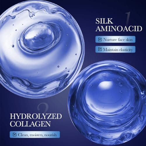 FAYANKOU Bio-Active Collagen Sheet Mask Set (12 Pack) – Firming & Hydrating K-Beauty Skincare – Anti-Aging Face Masks with Hydrolyzed Collagen, Aloe Vera & Niacinamide – No Parabens or Sulfates — view 3