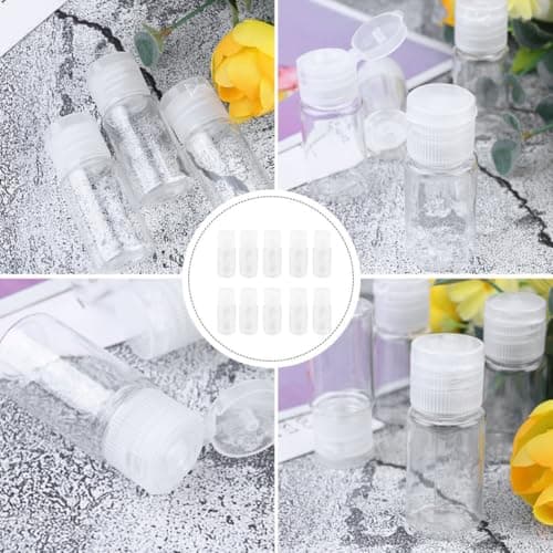 JUMPLAWN 24pcs Refillable Bottles 15ml Flip Cap for Cosmetics and Skin Care — view 4