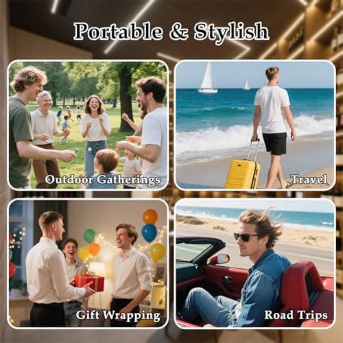 Professional Insulated Wine Sleeve- Black Thermal Bottle Cooler for Wine, Champagne & Beer Bottles, Long Lasting Cold Retention, Portable Design for Picnics, Beach Parties, BBQs & Car Travel (Black) — view 6