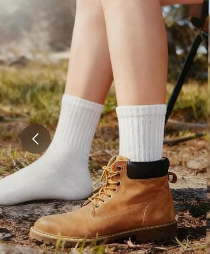FORMEU Womens Comfy Warm Thick Winter Thermal Socks 3 Pairs Crew Mid Calf Boot Socks Sports Socks Size 4-8 — view 3