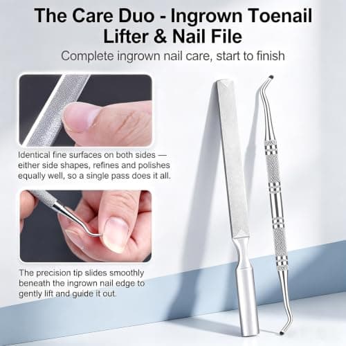 Orelex Toenail Clippers, Nail Clipper for Thick Nails, Ingrown Toenail Kit — view 4