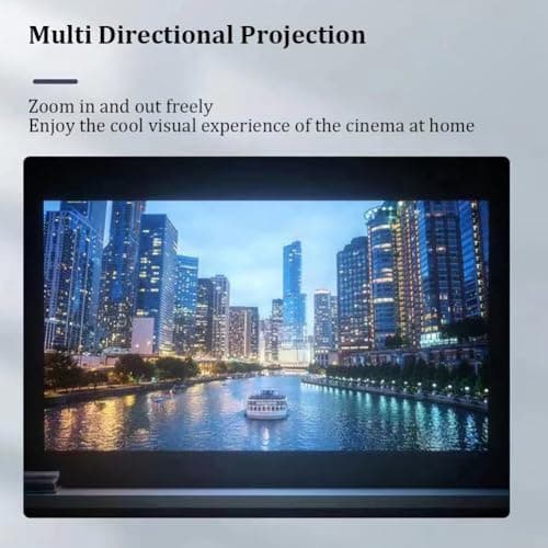 Hethlif G320 LED Mini Projector Video Beamer Support 1080P USB Sync Screen Smartphone Kids Projetor Home Theater PK YT200 Easy Install Easy to Use A — view 4