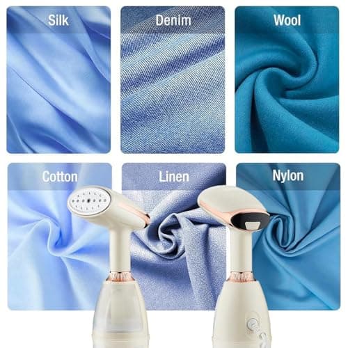 Original meacode handheld portable steamer for clothes(Beige) — view 4