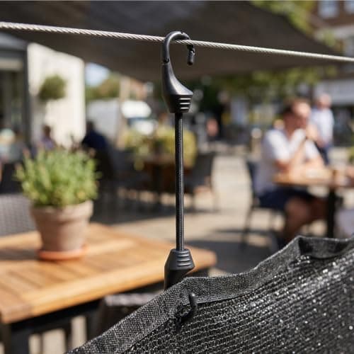 12-Piece Short Bungee Cords with Hooks, Bungee Cords with Hooks 4 Inch, Small Bungee Straps for Tents, Bike Luggage Securing and Daily Home Storage — view 4