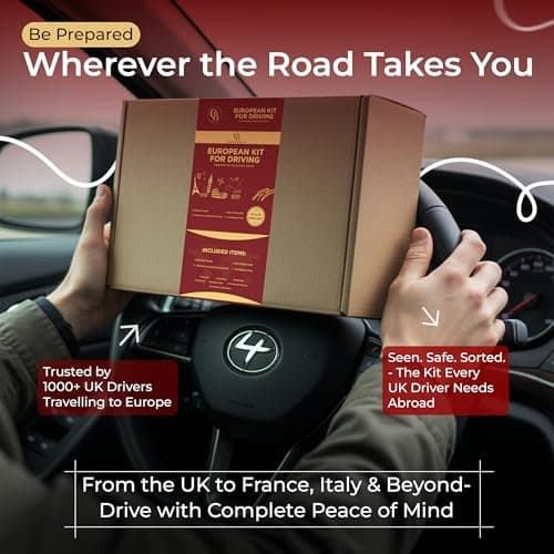 Europe Travel Driving Kit 2026, All in One European Driving Kit Essentials — view 5