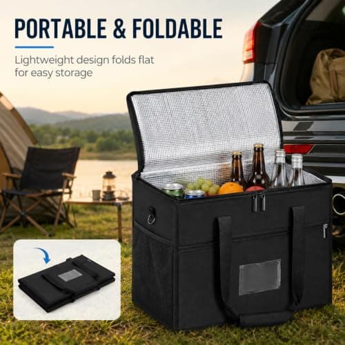 40L Insulated Cooler Bag with Handles — view 4