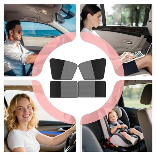Sun Shade for Side Window Magnetic Heat Protection for — view 5