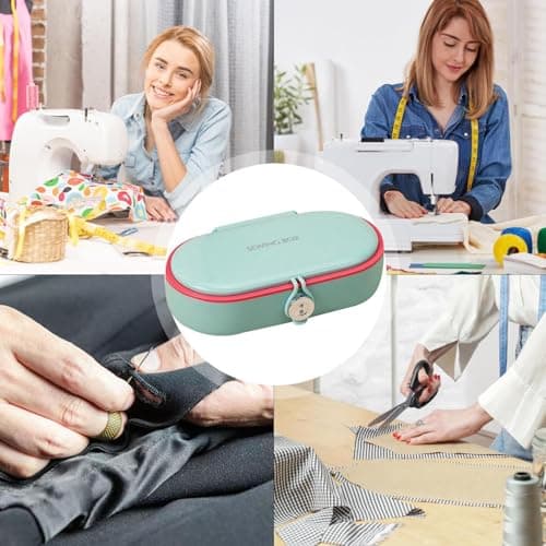 Sewing Kit Small Double Layer Case Repair Tools — view 4