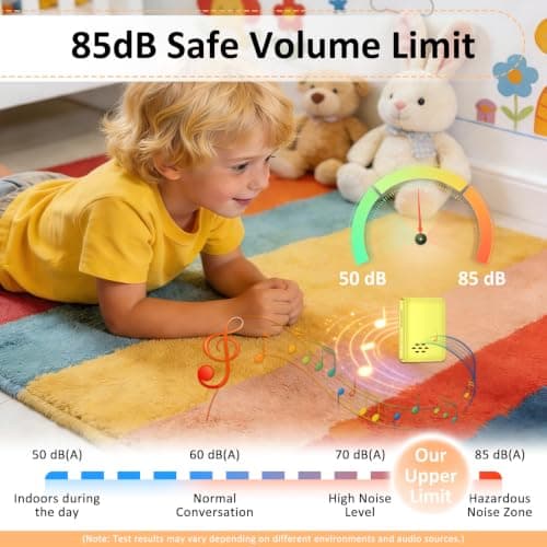 Foeuyte 32GB MP3 Players with Bluetooth,1.8 Inch Touch Screen, Lemon Yellow — view 3