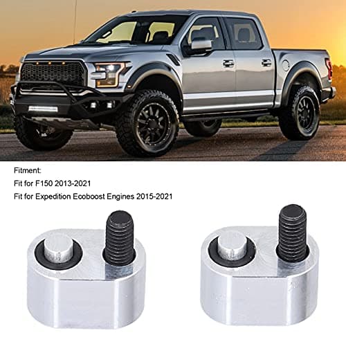 ANKROYU Coolant Crossover Plug, 6061 Billet Aluminum Coolant Crossover Plug Adapter, Coolant Crossover Tube Adapter, Coolant Crossover Plug Kit for Expedition Ecoboost Engines 2015‑2021 — view 2
