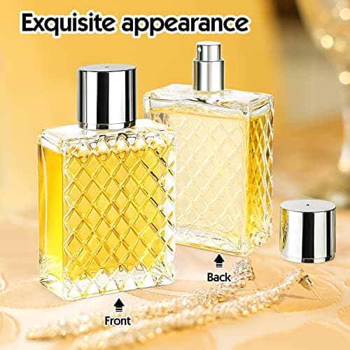 Ysimple 100ml Refillable Perfume Atomiser, Clear Glass Travel Spray Bottle — view 5
