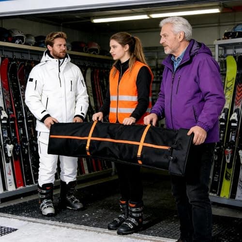 Snowboard Travel Bag Padded Organizer — view 2