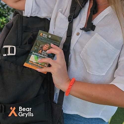 Bear Grylls Mosquito Repellent Coil Bracelets | DEET-Free | 10 Pack — view 3