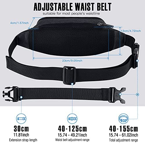 Waterfly Bumbags Waist Fanny Pack Ladies Bum Bag Men Women — view 3