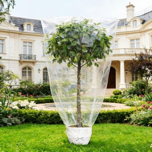 Extra Large Clear Plastic Bags - 150 x 150cm 5 Pack Heavy Duty Large Plastic Storage Bags with Zip Ties, Thick Clear Polythene Bags for Furniture Clothes Suitcase Moving and Storage — view 2
