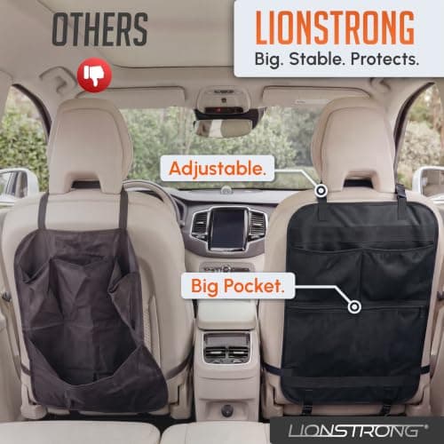 LIONSTRONG® Back Seat Car Organizer [WATERPROOF] - Big Bag — view 4