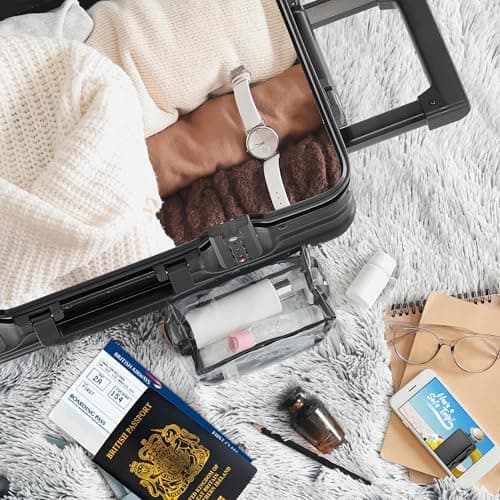 Flight Knight Premium Travel Suitcase - 8 Spinner Wheels - Built-in TSA Lock Lightweight Aluminium Frame, ABS Hard Shell Carry on Check in Luggage Highly Durable - Approved for Over 100 Airlines — view 6