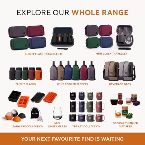 Wine Cooler Sleeve by Oak & Ember – Insulated Portable Bottle Chiller – Fits Wine & Champagne Bottles, Keeps Drinks Cold for Picnics, BBQs & Outdoor Entertaining (Charcoal Grey) — view 4
