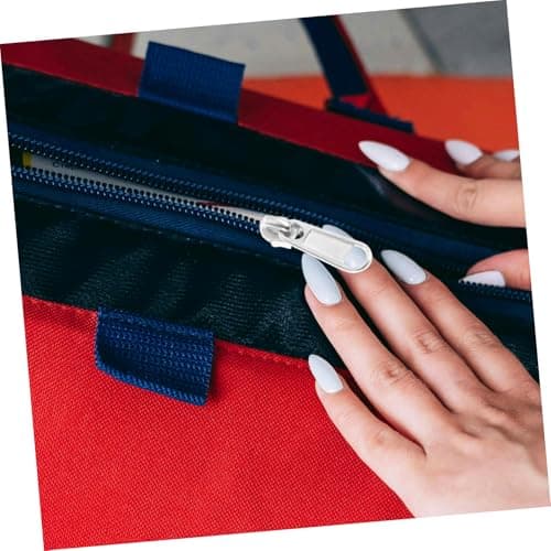 50pcs Silver Zipper Sliders Aluminium Alloy for Bags Backpacks — view 6