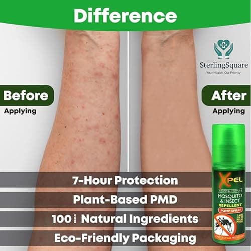 Mosquito Insect Fly Bite Repellent Tropical Formula Pump Spray - Long-Lasting Protection for Outdoor Activities, Travel & Camping – 70ML – Pack of 2 — view 4
