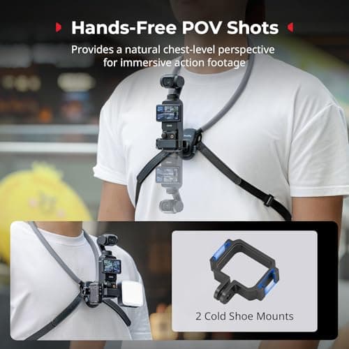 SMALLRIG Magnetic Neck Mount with Chest Strap for Action Camera-5567 — view 4