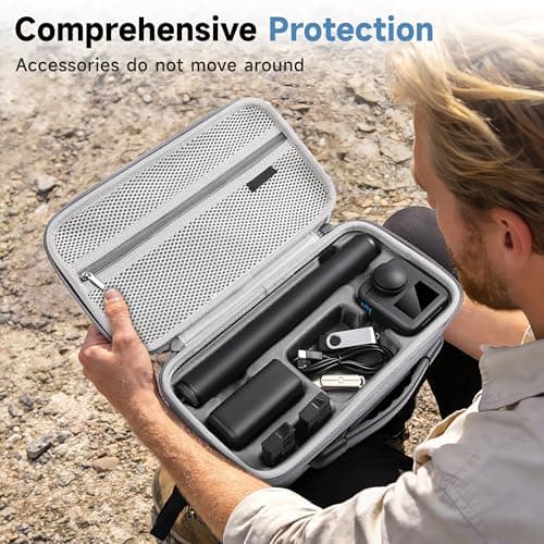 Max 2 Carrying Case for Gopro Max 2 Storage Travel Bag Accessories — view 3