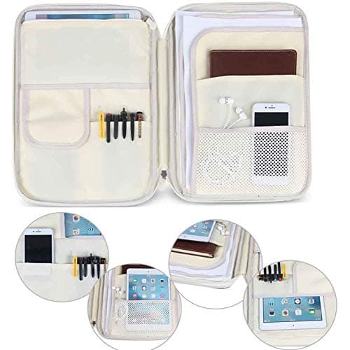 JAKAGO A4 Document Case, Multi-Pocket Portfolio Folder, Travel Portfolios — view 5