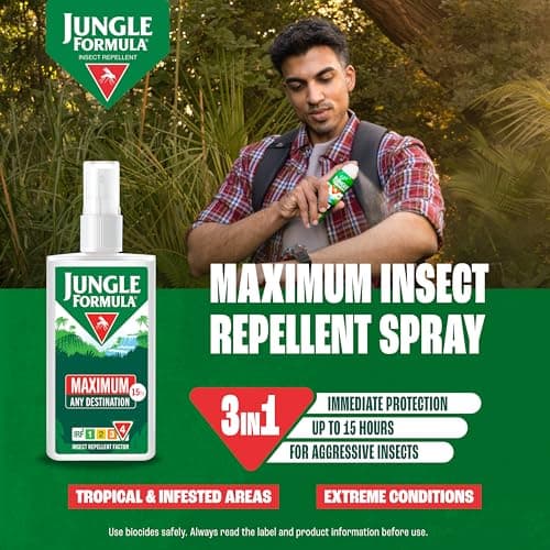 Jungle Formula Maximum 50% DEET Insect Repellent Pump Spray 90ml — view 2