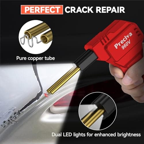 Plastic Welding Kit 50W,3s Instant Heating,4Shapes/750pcs Hot Staples — view 2