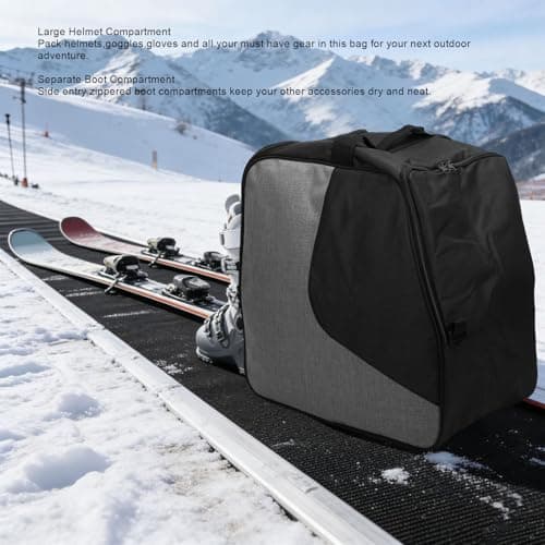 Rcniso Lightweight Snowboard Boot Bag with Smart Compartment for Day Trips or Ski Holidays. — view 2