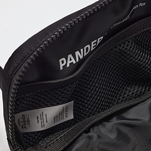 Pander Double Zipper Fanny Pack Nylon Everywhere Belt Bag, Fashion Waist Packs for Women with Adjustable Strap, 1L. (Black) — view 6