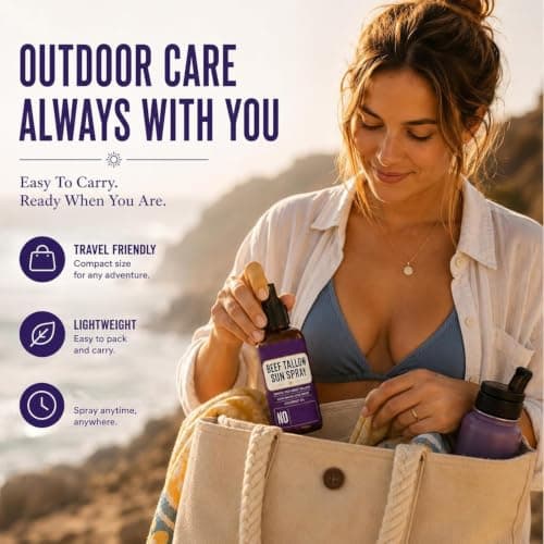 Velkoo Beef Tallow Mineral Sun Spray, Velkoo Mineral Sun Spray (1PC) — view 6